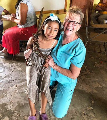 Vicki Klemm, right, visited Honduras on a medical mission trip. She joined Ron and Maryann Schernikau of Beaver Crossing and the work they started called &ldquo;Mission of Love.&rdquo;
