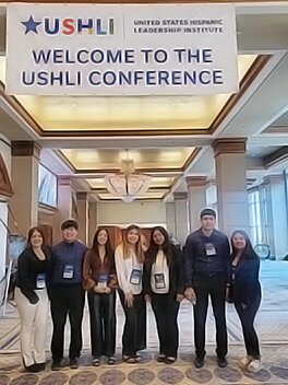 Seven members of the Crete High School Grassroots Leadership Development Program attended a national hispanic leadership conference in Chicago.