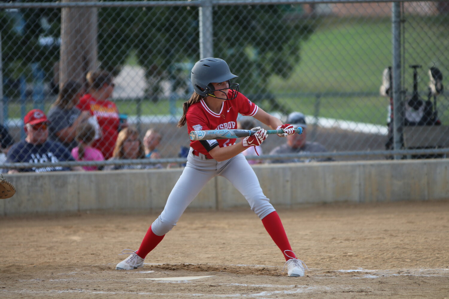 Junior Macie Ellis went 2-for-3, the only Harrisburg batter with two hits.