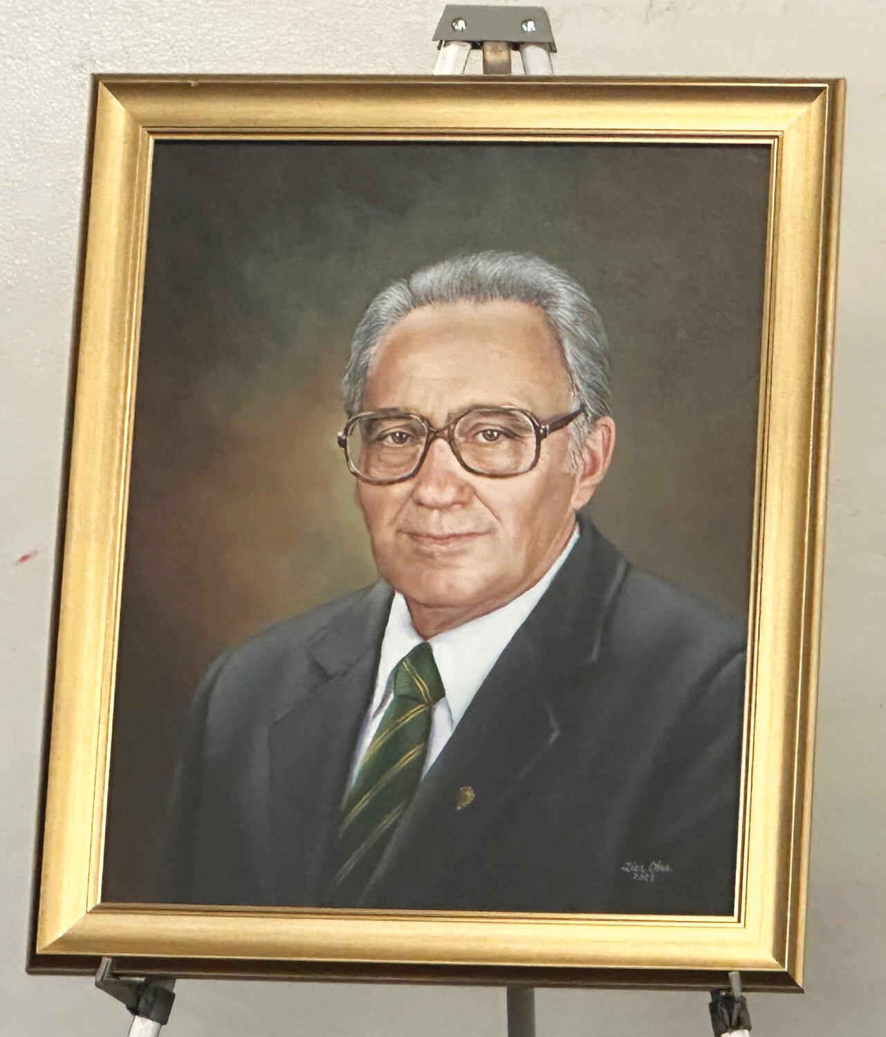 The new portrait of Prof. Keith House.