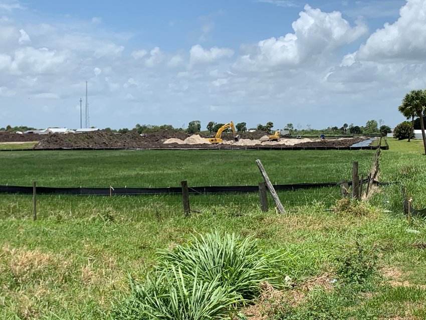Work underway on this property on U.S. 441 next to Lunkers Grill has attracted a lot of attention lately.