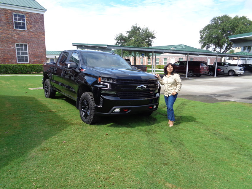 Eneyda Rios and her family are ready to hit the road in their new vehicle,