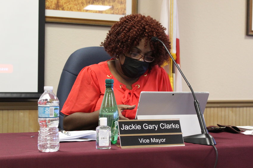 Indiantown's vice mayor, Jackie Gary Clarke, was recently appointed mayor.
