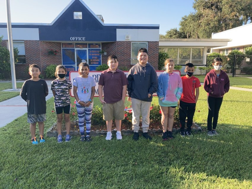 Fourth Grade Students of the Month are  Aldoleao Salguero, Jade Anaya, Kaia McClymont and. Ivan Gonzalez
Fifth Grade Students of the Month are JuanCarlos Angel, Khloe Morris, Marvin Hernandez and Leslie Aguilar.