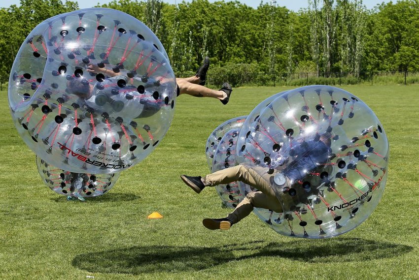 Knockerball will be a part of the 15th annual Health and Safety Expo.
