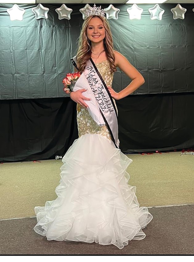 Taylor Whipple was recently crowned Miss Speckled Perch.