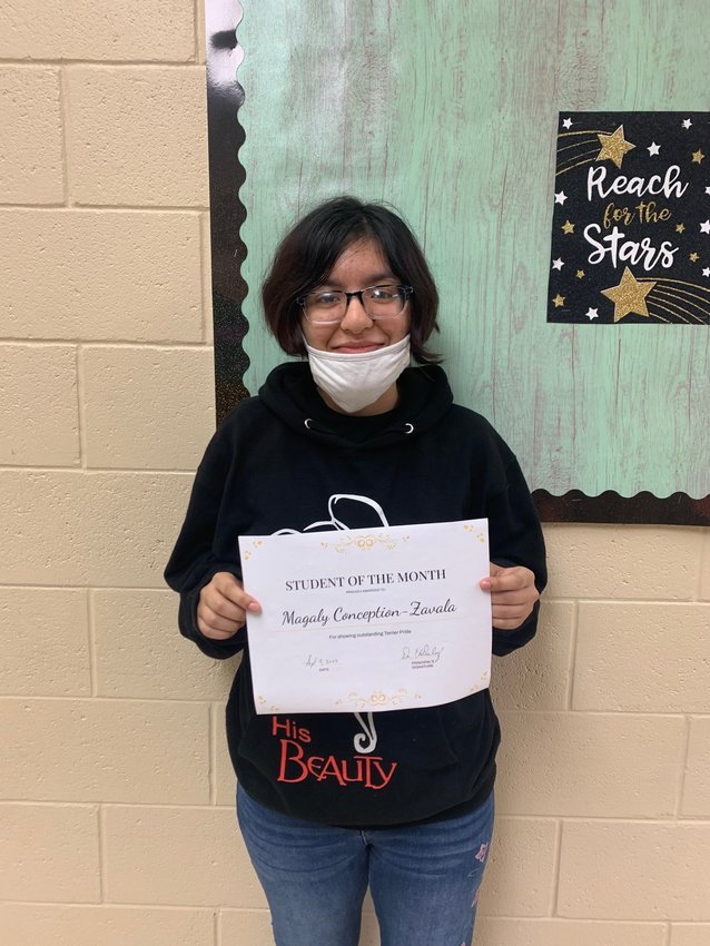 Student of the Month Magaly Conception-Zavala
