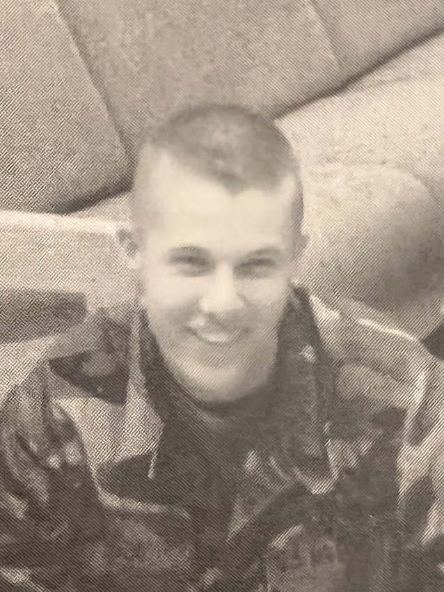 Scott Mixon joined the air Force as a junior in high school.