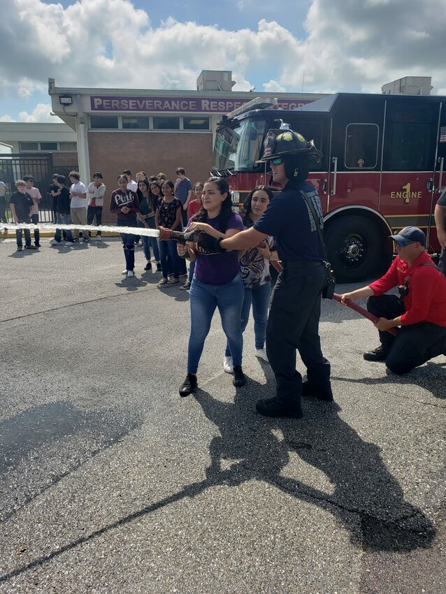 OCFR once again had the pleasure of visiting with the Okeechobee Junior Leadership camp along with our partners at the sheriff's office. It's always impressive to see the youth of Okeechobee getting a head start on life. We're never sure who has more fun at these events, the kids or our staff!