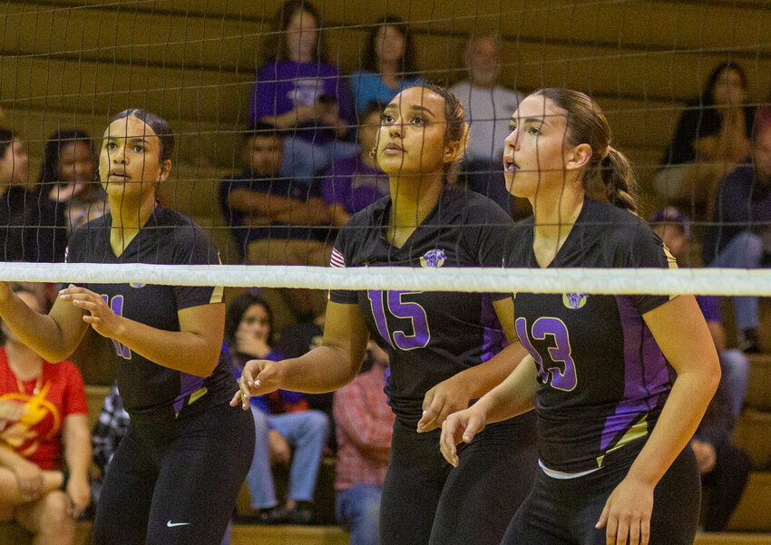From left to right: Mamie Mccoy, Jadyn Jeune, and Sydney Matthews.