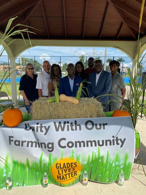 SOUTH BAY -- Local elected officials and representatives from Senator Berman and Congresswoman Cherfilus McCormick office participated in the Preharvest Blessing on Sept. 29.