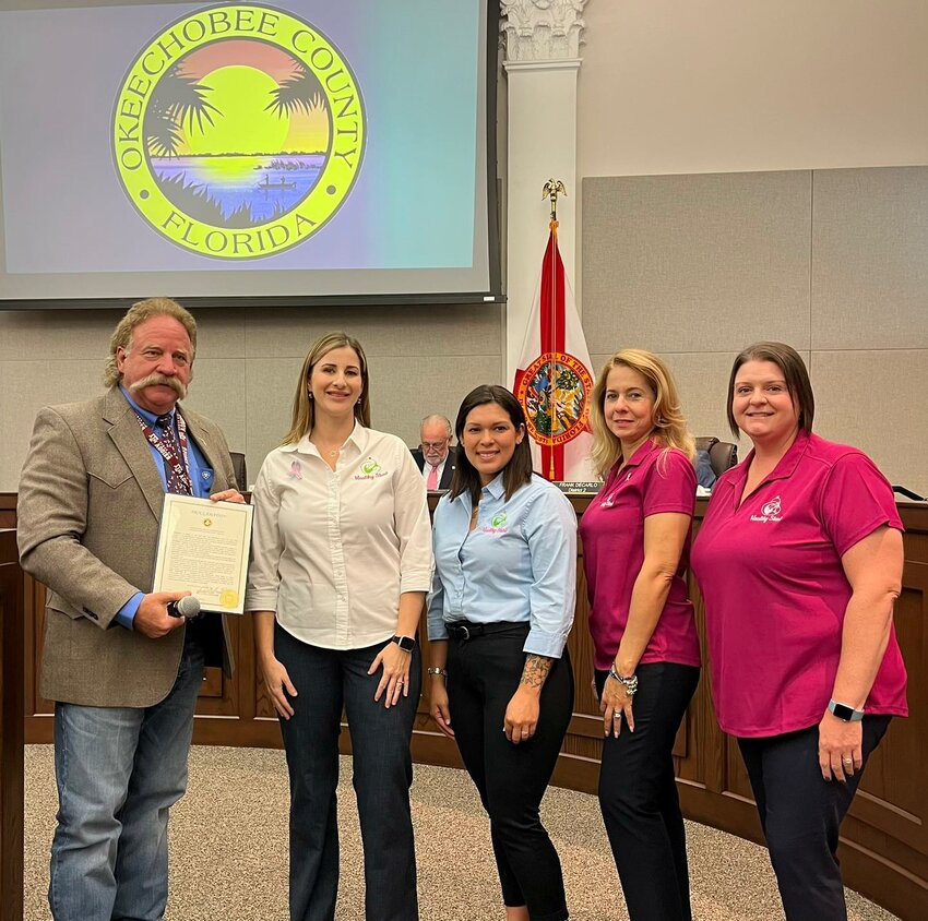 OKEECHOBEE -- At their Oct. 10 meeting the Okeechobee County Commission declared October as Pregnancy and Infant Loss Awareness Month.