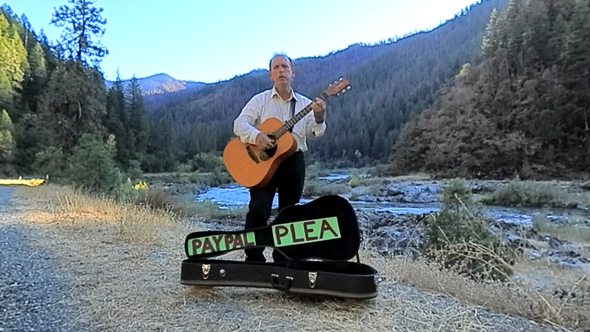 John Paul Monroe travelled to state parks and national parks, recording videos of himself singing songs from the 1960s and 1970s.