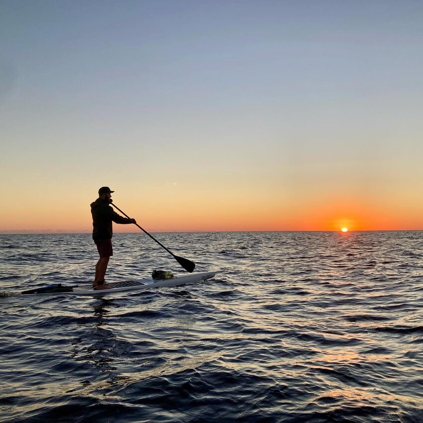 Mason and Jordon’s adventure offered more than just a challenge, it showcased some of nature’s most beautiful gifts such as this sunset on Lake Okeechobee.