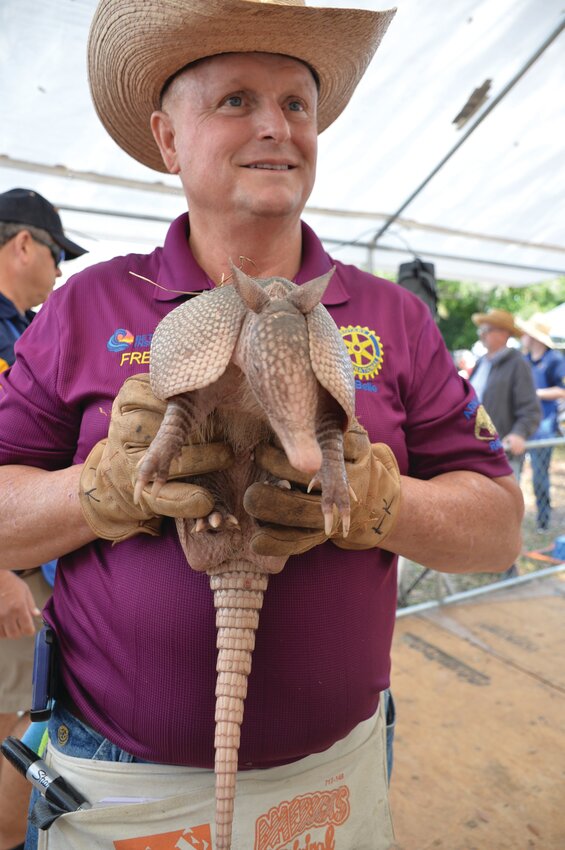 LABELLE -- The LaBelle Rotary Club presented the annual Armadillo Races at the 2024 Swamp Cabbage Festival in Barrom Park. [Photo by Katrina Elsken/Caloosa Belle Independent]