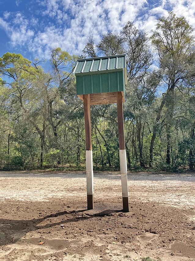 A bat house can be installed on your property to provide a roosting home. [Photo courtesy FWC]