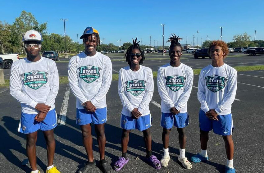 CHS Track and Field competitors in Jacksonville. (Photo courtesy CHS/ Lake Okeechobee News)