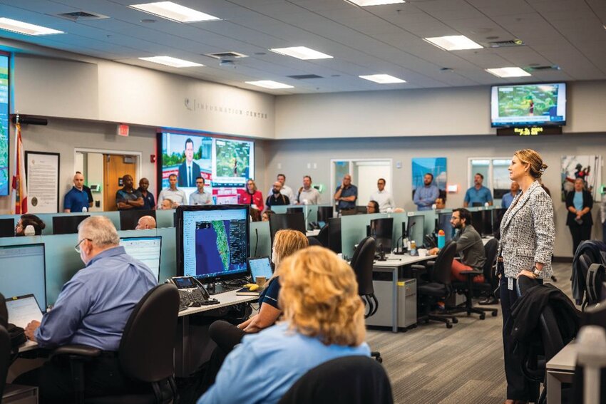 More than 3,500 FPL employees participated in the company’s annual storm drill, which tested their response to a simulated Category 4 hurricane hitting FPL’s service territory.