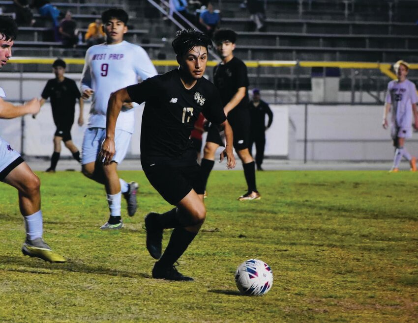 Tony Zamora was a standout for the Brahman soccer team last season. (Photo courtesy OHS Boys Soccer/Lake Okeechobee News)