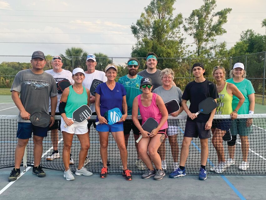 Group picture from a recent tournament held by the Pickleball Players of Okeechobee. (Photo courtesy Tracy Sills/Lake Okeechobee News)