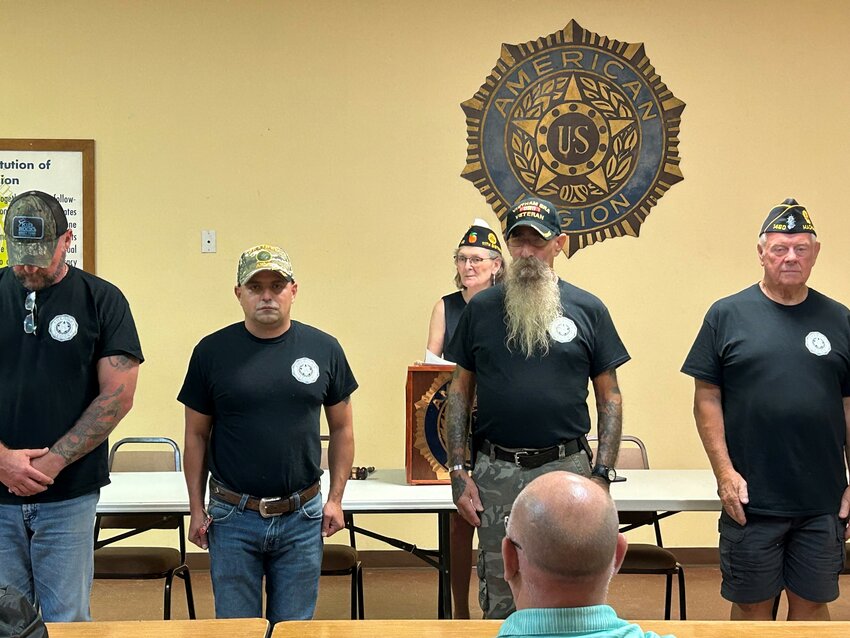 American Legion Post 64 installed new officers on July 1.