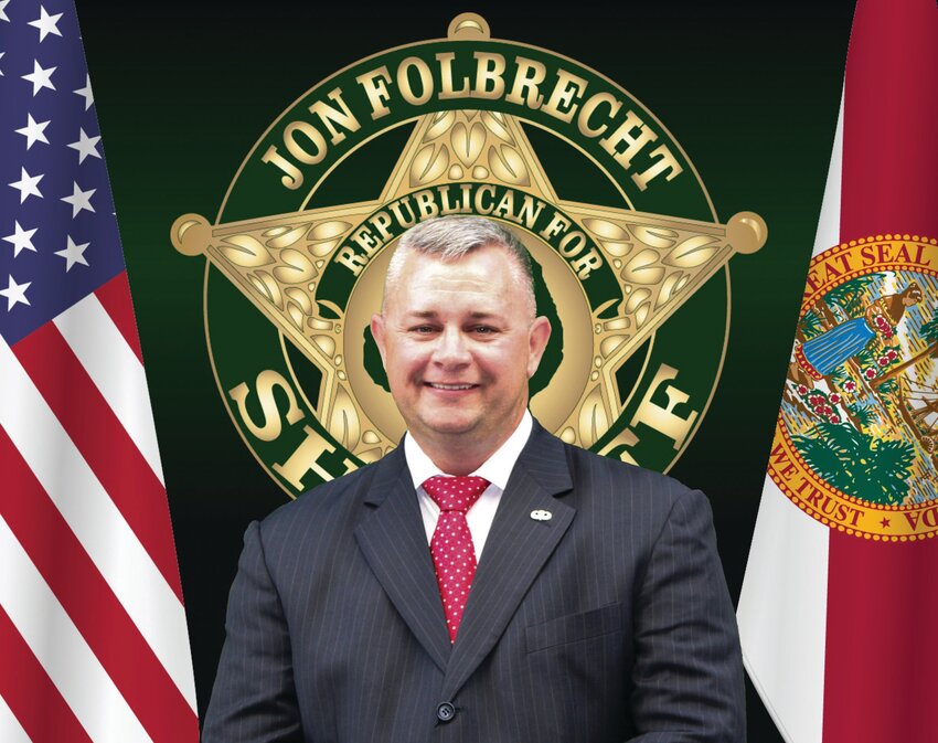 Jon Folbrecht is running for Okeechobee County Sheriff..[Photo courtesy Jon Folbrecht]