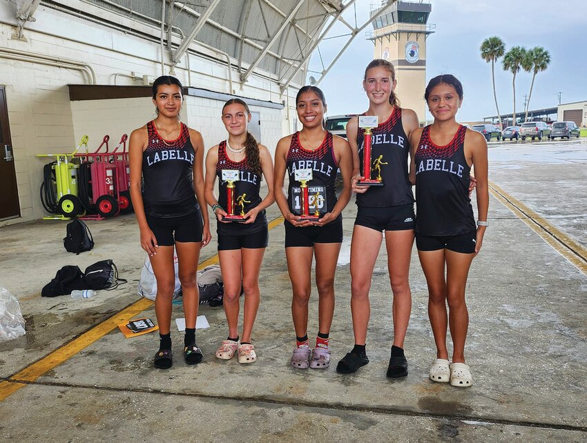 The Cowgirls finished first overall thanks to a first, second, and third place finish. [Photo courtesy Julio Ramirez]