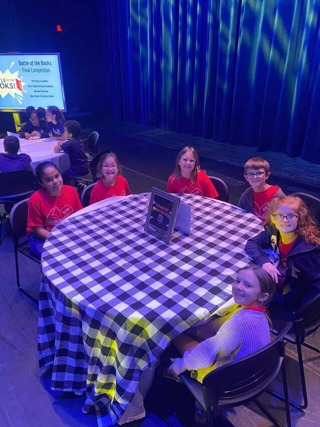 Hosted by the King's Academy in West Palm Beach, students from Rock Solid Christian Academy competed in the Battle of the Books.