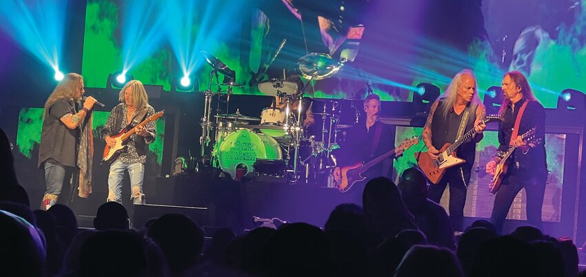 BRIGHTON -- Lynryd Skynyrd was in concert at the Seminole Brighton Bay Casino on Feb. 6. [Photo by Katrina Elsken/Lake Okeechobee News]