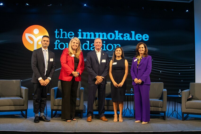 CEO Leadership Summit Panelists Greg Brisson, Dr. Leslie Ricciardelli, John Tobe, Dr. Kristen Dimas and Adria Starkey