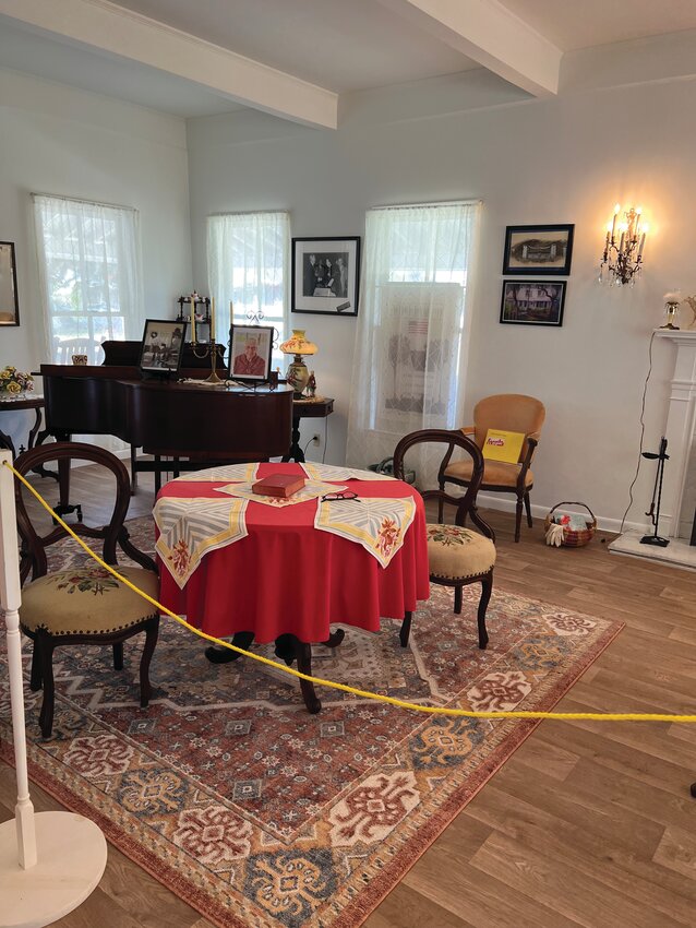 Tours of the Edna Pearce Lockett Estate were available during the Heritage Festival April 12 and 13. [Photo by Katrina Elsken/Lake Okeechobee News]