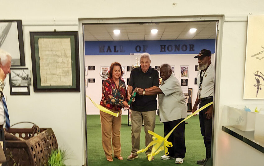 The Lawerence E. Will Museum held a ribbon cutting on April 3 of their new Hall of Honor. [Photo courtesy Healthier Glades]