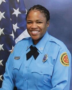 St. Lucie County Fire and Life Safety Investigator La Toya Young will address IRSC graduates. [Courtesy photo]