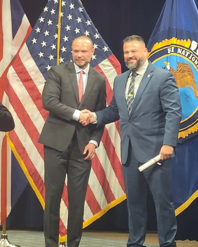 OCSO Lt. Heath Hughes graduates from FBI Training Academy at Quantico.