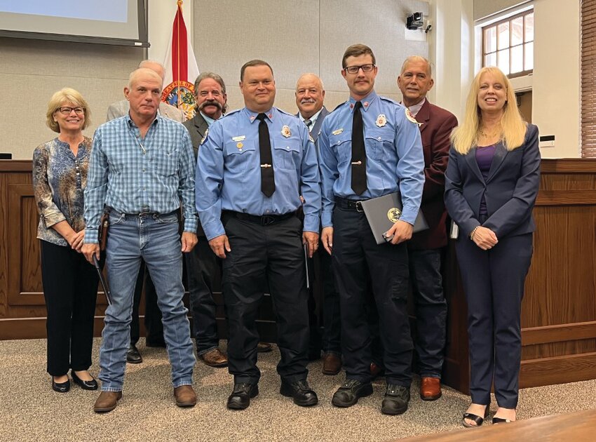OKEECHOBEE &ndash; Okeechobee County employees were honored for their service at the April 27 meeting of the Okeechobee County Commission.