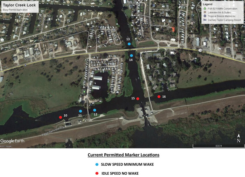 OKEECHOBEE -- At their May 25, 2023 meeting, Okeechobee County Commissioners voted to impose low and idle speed no wake zones on portions of the Rim Canal and Taylor Creek.