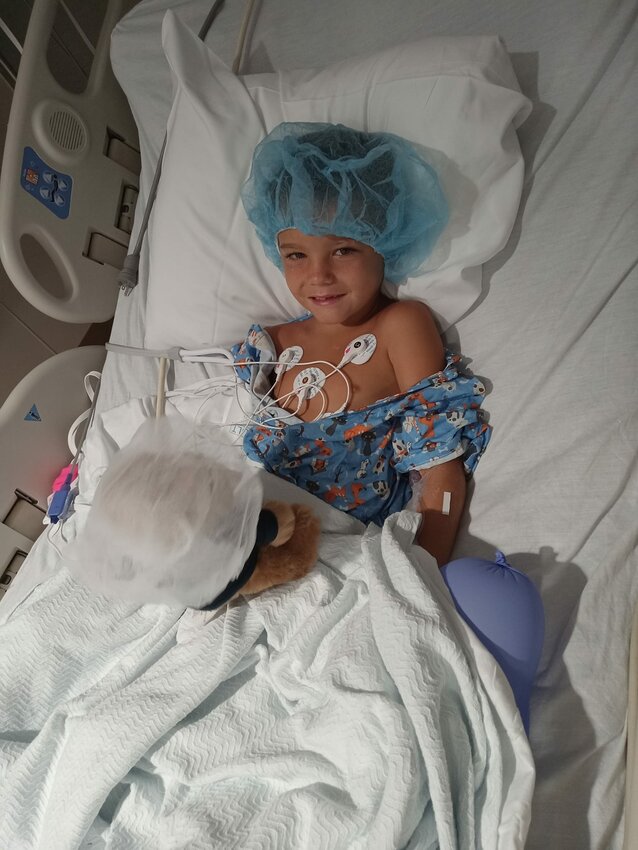 Brantley suffered a six-hour surgery after a dog attack.