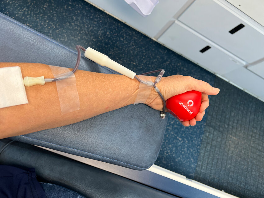 The One Blood bloodmobile makes regular visits to Okeechobee.