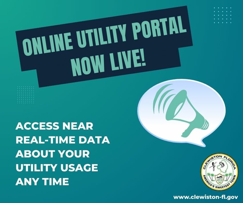 Clewiston Online Utility Portal now live