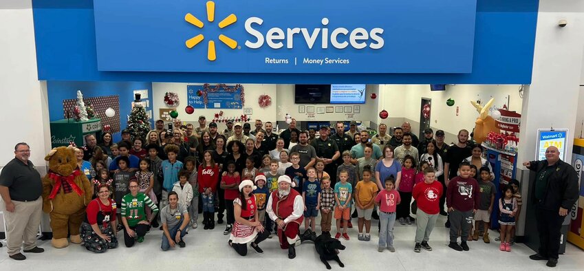 Shop with A Cop was Perfect!!  Week One was a HUGE Success! Great Job Everyone!