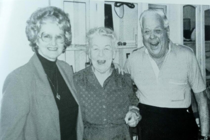 (Left to right) Betty Chandler Williamson, Annie Raulerson and Henry Kelly.