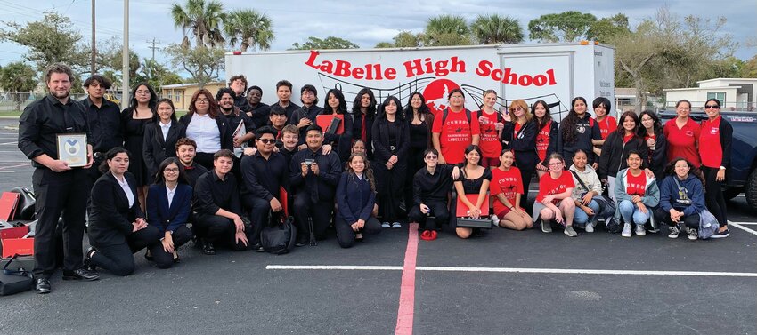 LaBelle High School Band Solo and Ensemble Group.  [Photo by Lori Richards]
