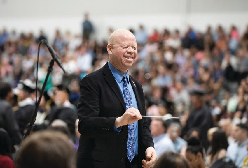 Dr. John Southall, Director of Bands and Chair of the Indian River State College Performing and Visual Arts Department, has been selected for the rare honor of conducting the U.S. Army Band &mdash; also known as &ldquo;Pershing&rsquo;s Own&rdquo; &mdash; on March 6. [Photo courtesy of Indian River State College]