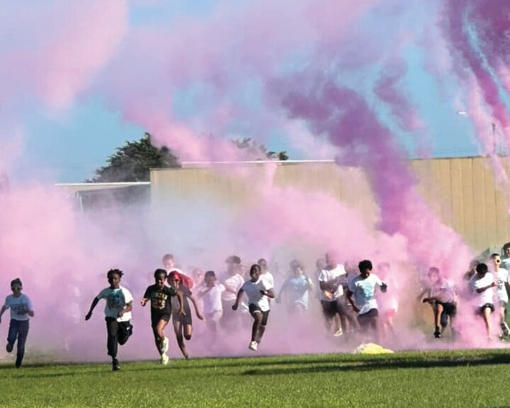 CLEWISTON -- Students at Central Elementary School in Clewiston had a great time during the school's Color Run on March 14. For more photos, see the school's page on Facebook. [Photo courtesy Central Elementary School]