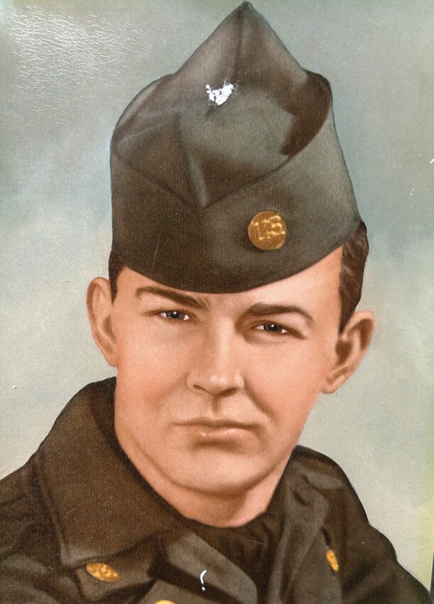 Veteran Jim Wright was only 16 years old when he joined the Army..[Photo courtesy Marilyn Wright]