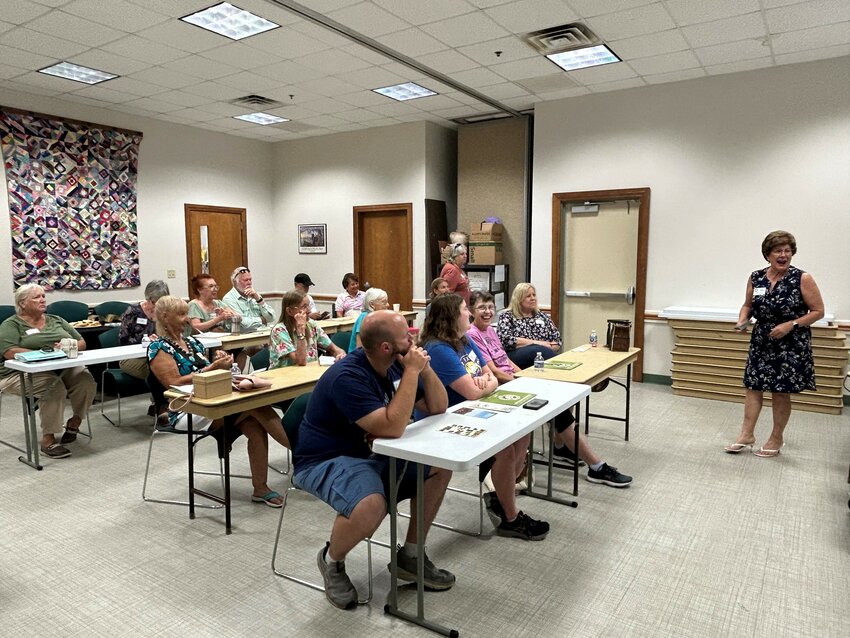The Okeechobee Garden Club's first meeting was well attended.