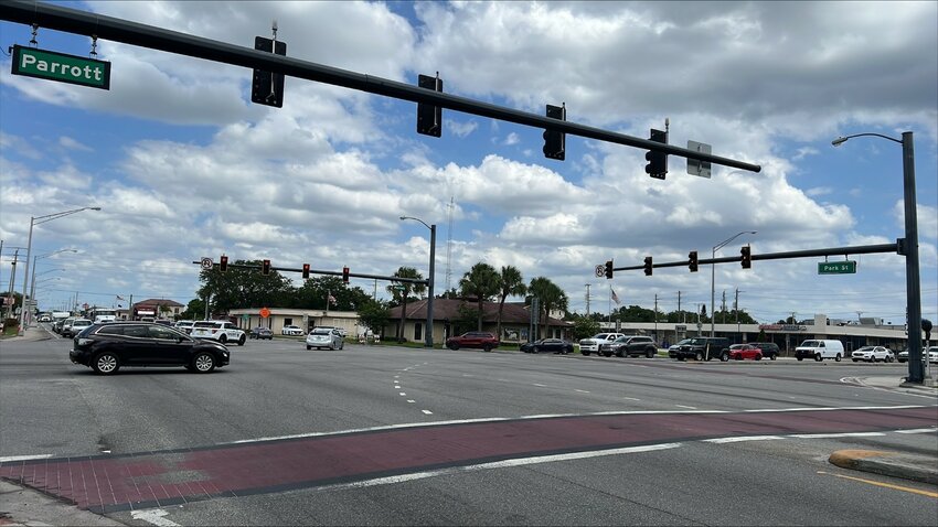 OKEECHOBEE -- Residents have mixed feelings about the traffic cameras in Okeechobee. [Photo by Katrina Elsken/Lake Okeechobee News]