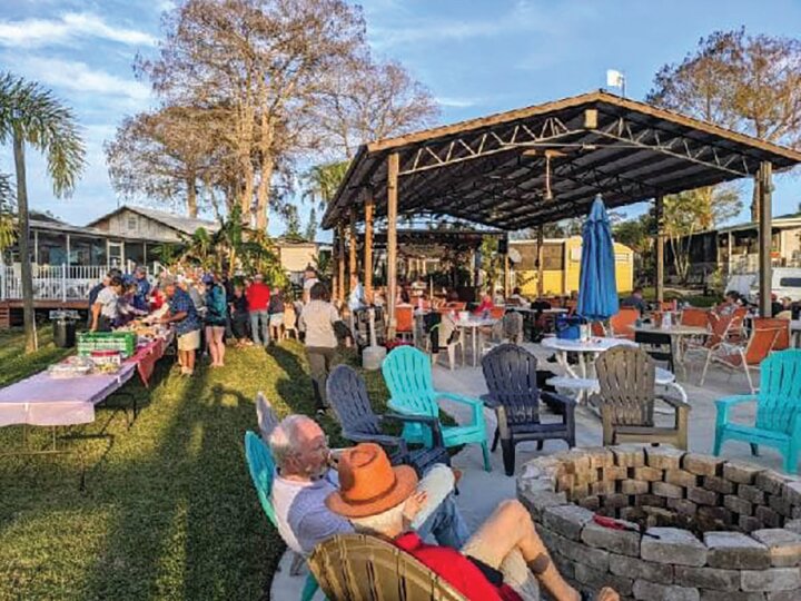 OKEECHOBEE -- Zachary Taylor Waterfront RV Resort won a Best Park Award from the Florida RV Park and Campground Association. [Photo courtesy Zachary Taylor Waterfront RV Resort Facebook page]