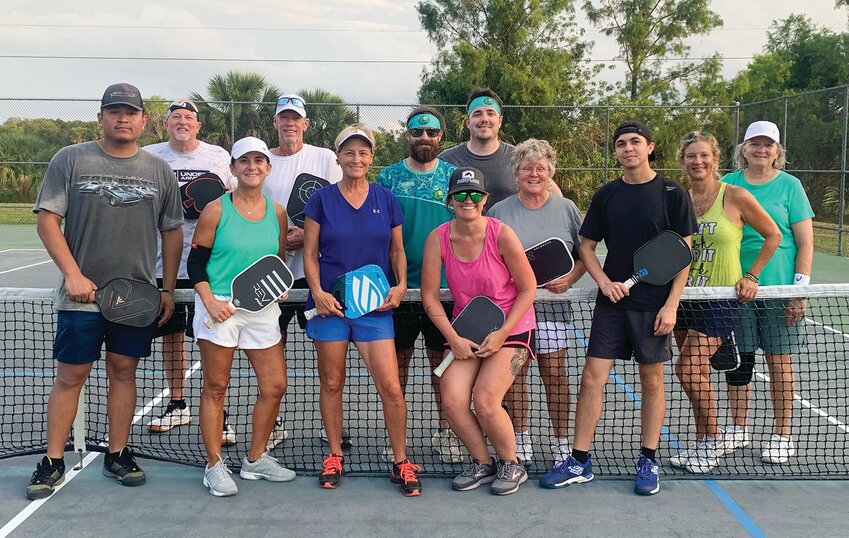 Group picture from a recent tournament held by the Pickleball Players of Okeechobee. (Photo courtesy Tracy Sills/Lake Okeechobee News)