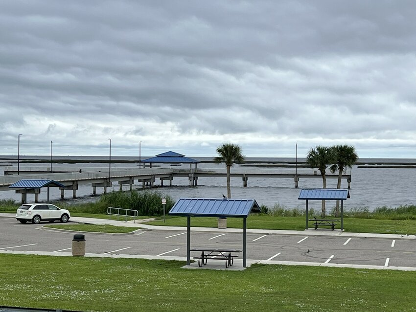 This photo of Lake Okeechobee was taken on Oct. 7, 2024. [Photo by Katrina Elsken/Lake Okeechobee News]